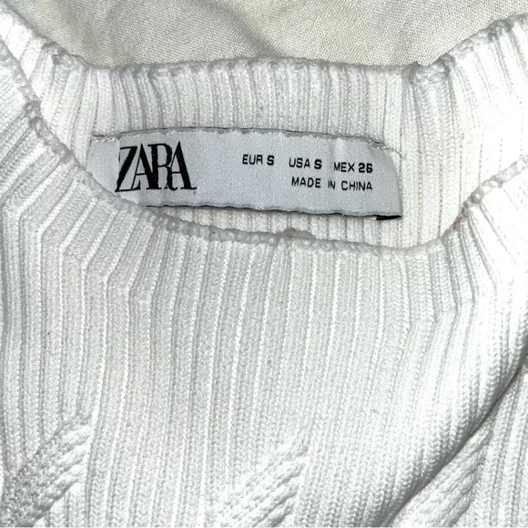 NWOT Zara textured tank top - Picture 6 of 7